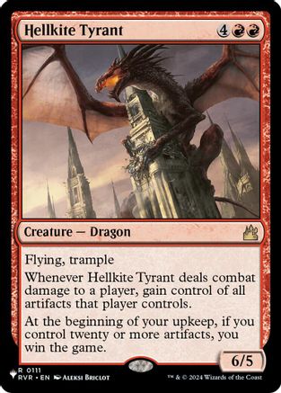 Image of Hellkite Tyrant (LIST-0111) - The List Reprints