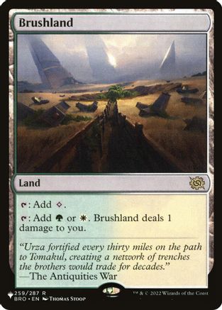 Image of Brushland (BRO) (LIST-259/012) - The List Reprints
