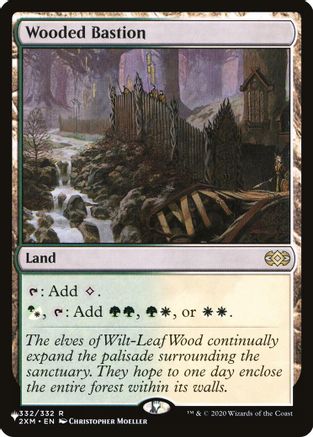 Image of Wooded Bastion (LIST-332/332) - The List Reprints