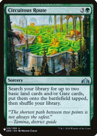 Image of Circuitous Route (LIST-125/259) - The List Reprints