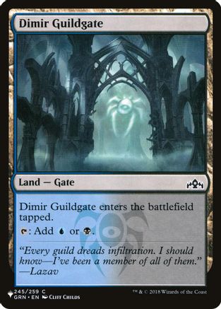 Image of Dimir Guildgate (LIST-245/259) - The List Reprints