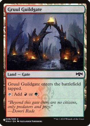 Image of Gruul Guildgate (LIST-249/259) - The List Reprints