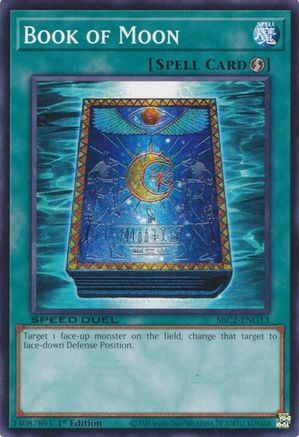 Image of Book of Moon (SBC2-ENG13) - Speed Duel: Battle City Finals 1st Edition