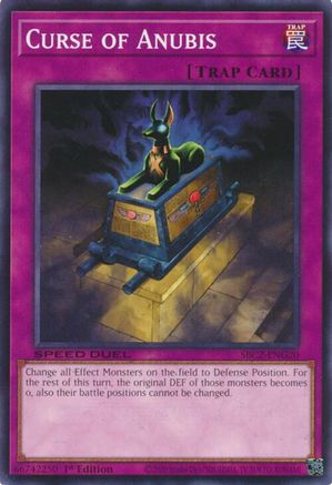 Image of Curse of Anubis (SBC2-ENG20) - Speed Duel: Battle City Finals 1st Edition