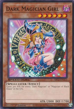 Image of Dark Magician Girl (SBC2-ENA13) - Speed Duel: Battle City Finals 1st Edition