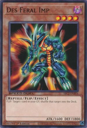 Image of Des Feral Imp (SBC2-ENB04) - Speed Duel: Battle City Finals 1st Edition