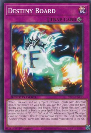 Image of Destiny Board (SBC2-ENE13) - Speed Duel: Battle City Finals 1st Edition