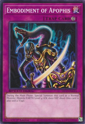 Image of Embodiment of Apophis (SBC2-ENG14) - Speed Duel: Battle City Finals 1st Edition