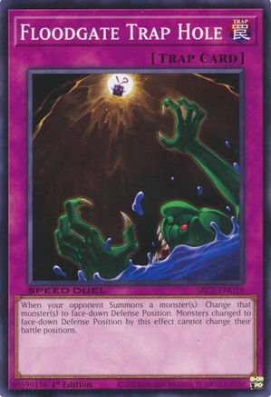 Image of Floodgate Trap Hole (SBC2-ENC19) - Speed Duel: Battle City Finals 1st Edition