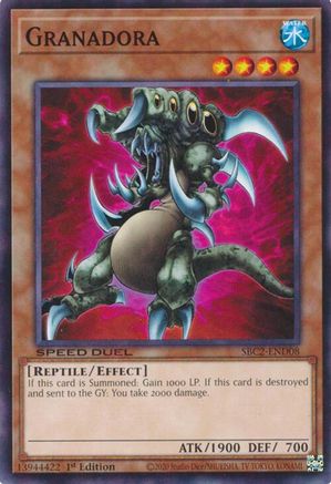 Image of Granadora (SBC2-END08) - Speed Duel: Battle City Finals 1st Edition