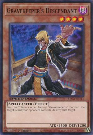 Image of Gravekeeper's Descendant (SBC2-ENF11) - Speed Duel: Battle City Finals 1st Edition