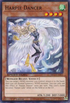 Image of Harpie Dancer (SBC2-ENH02) - Speed Duel: Battle City Finals 1st Edition
