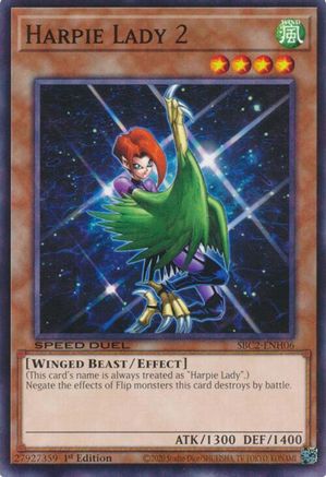 Image of Harpie Lady 2 (SBC2-ENH06) - Speed Duel: Battle City Finals 1st Edition