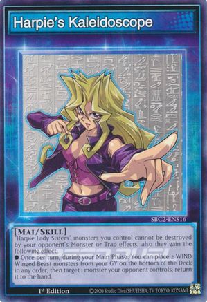 Image of Harpie's Kaleidoscope (SBC2-ENS16) - Speed Duel: Battle City Finals 1st Edition