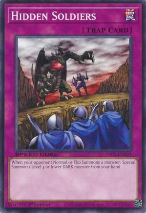 Image of Hidden Soldiers (SBC2-END19) - Speed Duel: Battle City Finals 1st Edition