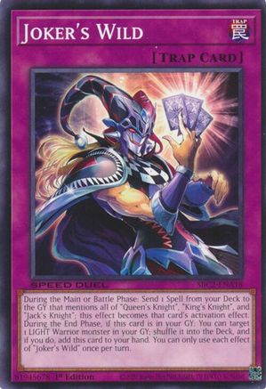 Image of Joker's Wild (SBC2-ENA18) - Speed Duel: Battle City Finals 1st Edition