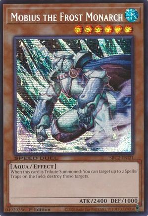 Image of Mobius the Frost Monarch (PSR) (SBC2-ENI21) - Speed Duel: Battle City Finals 1st Edition