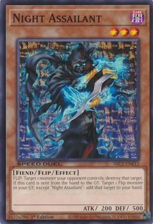 Image of Night Assailant (SBC2-ENE12) - Speed Duel: Battle City Finals 1st Edition