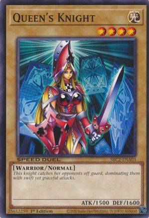 Image of Queen's Knight (SBC2-ENA03) - Speed Duel: Battle City Finals 1st Edition