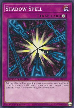 Image of Shadow Spell (SBC2-ENB17) - Speed Duel: Battle City Finals 1st Edition