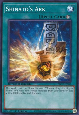 Image of Shinato's Ark (SBC2-ENI02) - Speed Duel: Battle City Finals 1st Edition