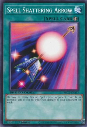 Image of Spell Shattering Arrow (SBC2-ENA17) - Speed Duel: Battle City Finals 1st Edition