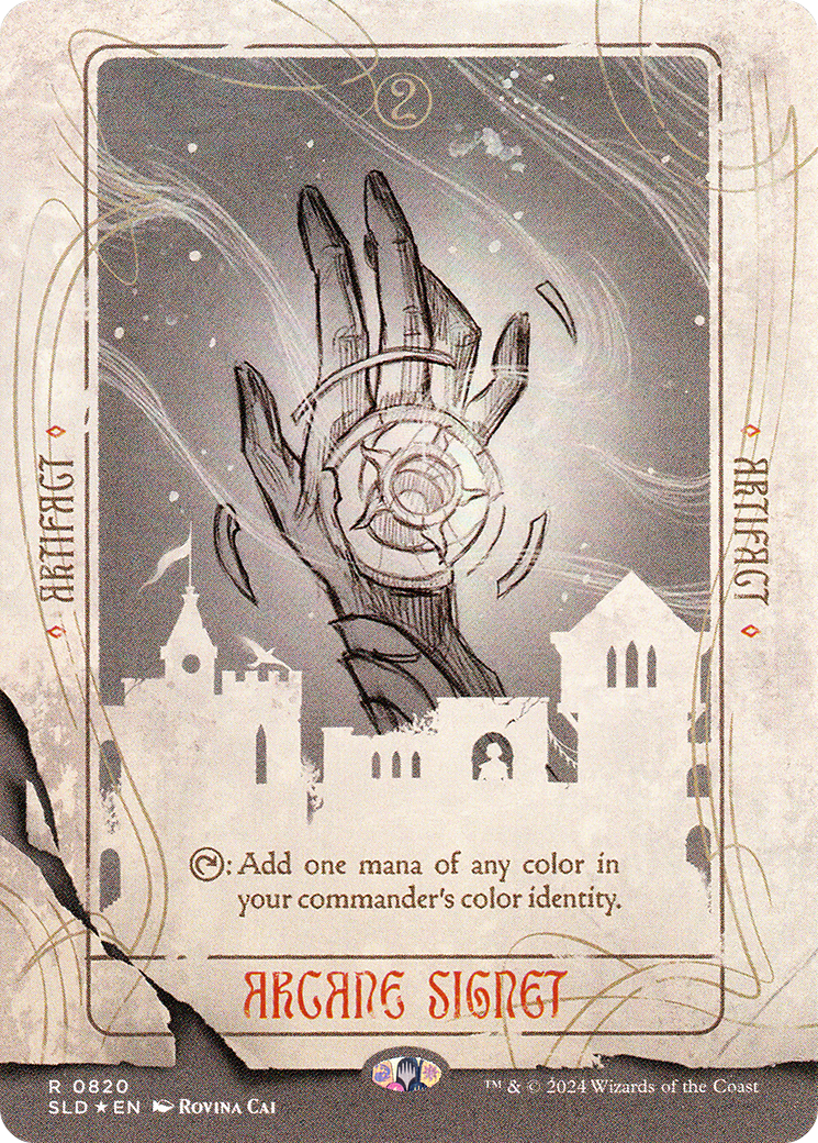 Image of Arcane Signet (0820) (SLD-820) - Secret Lair Drop (Borderless)
