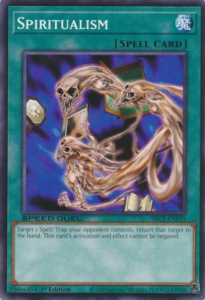 Image of Spiritualism (SBC2-ENE19) - Speed Duel: Battle City Finals 1st Edition