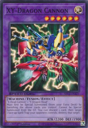 Image of XY-Dragon Cannon (SBC2-ENB21) - Speed Duel: Battle City Finals 1st Edition