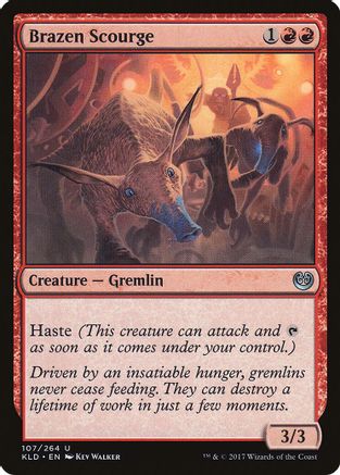 Image of Brazen Scourge (Reprint) (KLD-107) - Kaladesh