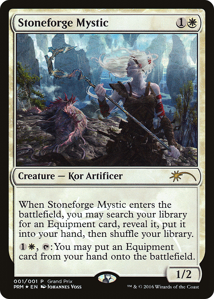 Image of Stoneforge Mystic (GPP-001) - Grand Prix Promos Foil