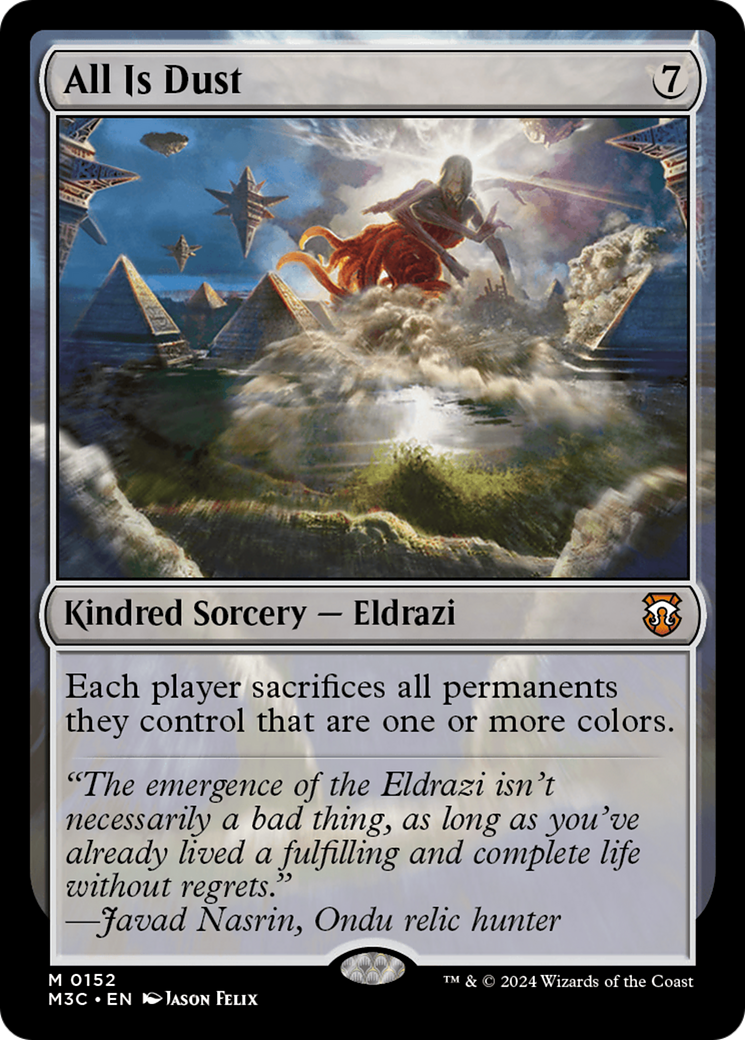 Image of All Is Dust (M3C-152) - Modern Horizons 3 Commander