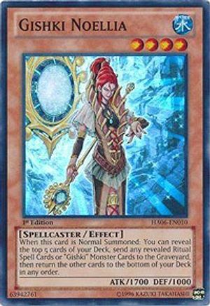 Image of Gishki Noellia (HA06-EN010) - Hidden Arsenal 6: Omega Xyz 1st Edition