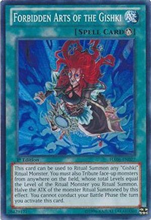 Image of Forbidden Arts of the Gishki (HA06-EN027) - Hidden Arsenal 6: Omega Xyz Unlimited