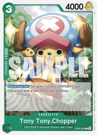 Image of Tony Tony.Chopper (OP09-029) - Emperors in the New World: 2nd Anniversary Tournament Cards