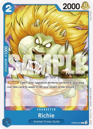 Image of Richie (OP09-054) - Emperors in the New World: 2nd Anniversary Tournament Cards