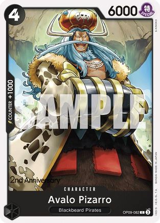 Image of Avalo Pizarro (OP09-082) - Emperors in the New World: 2nd Anniversary Tournament Cards