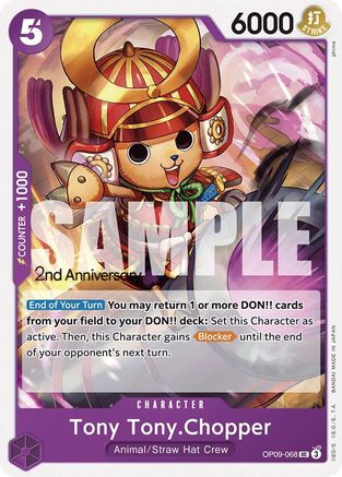 Image of Tony Tony.Chopper (067) (OP09-068) - Emperors in the New World: 2nd Anniversary Tournament Cards