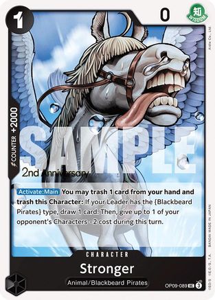 Image of Stronger (OP09-089) - Emperors in the New World: 2nd Anniversary Tournament Cards