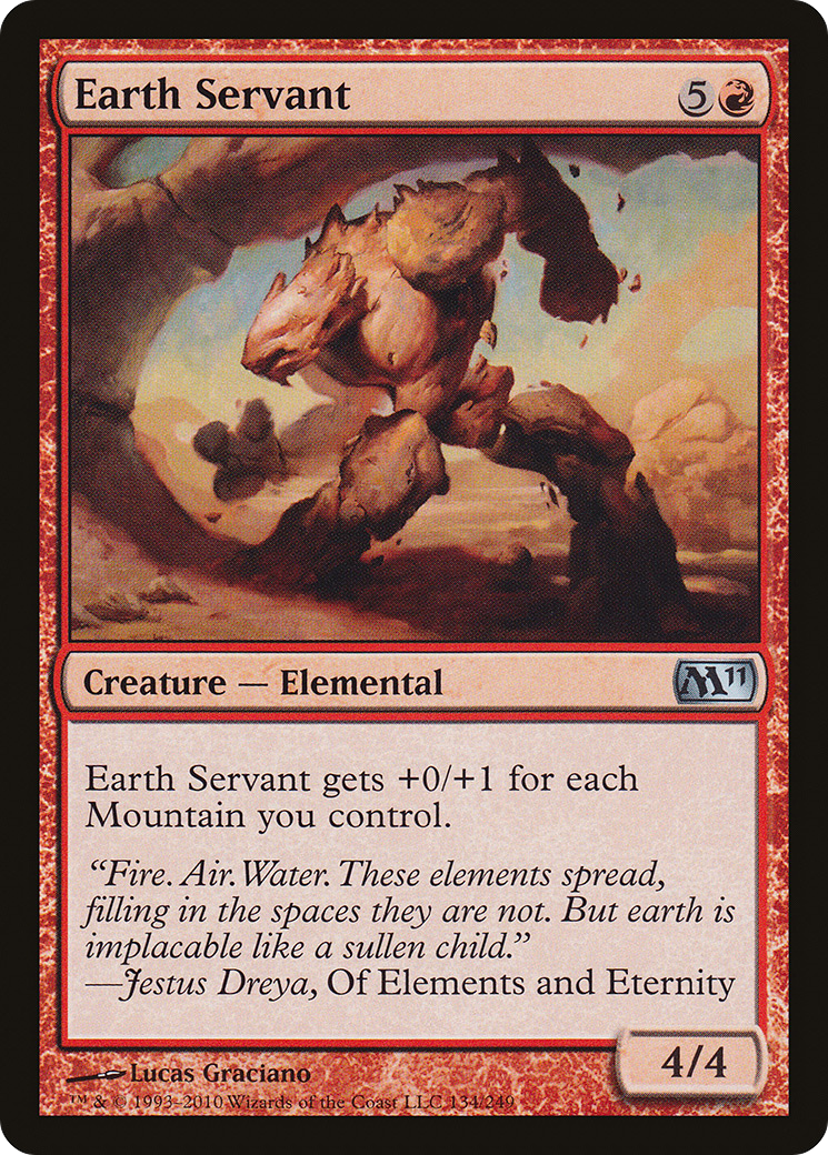 Image of Earth Servant (M11-134) - Magic 2011