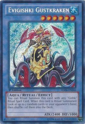 Image of Evigishki Gustkraken (HA06-EN046) - Hidden Arsenal 6: Omega Xyz 1st Edition