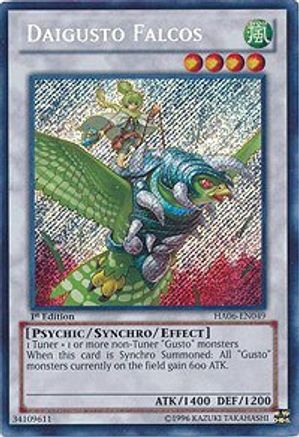 Image of Daigusto Falcos (HA06-EN049) - Hidden Arsenal 6: Omega Xyz 1st Edition