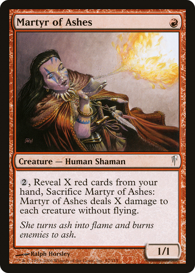 Image of Martyr of Ashes (CSP-092) - Coldsnap