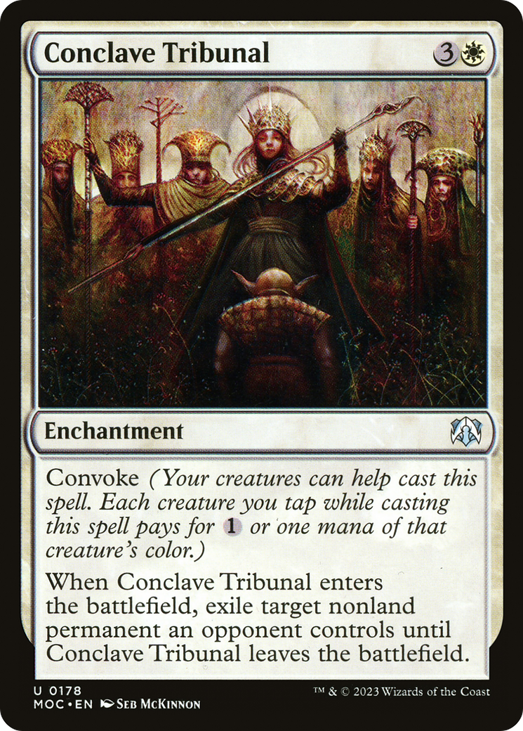 Image of Conclave Tribunal (MOC-178) - March of the Machine Commander
