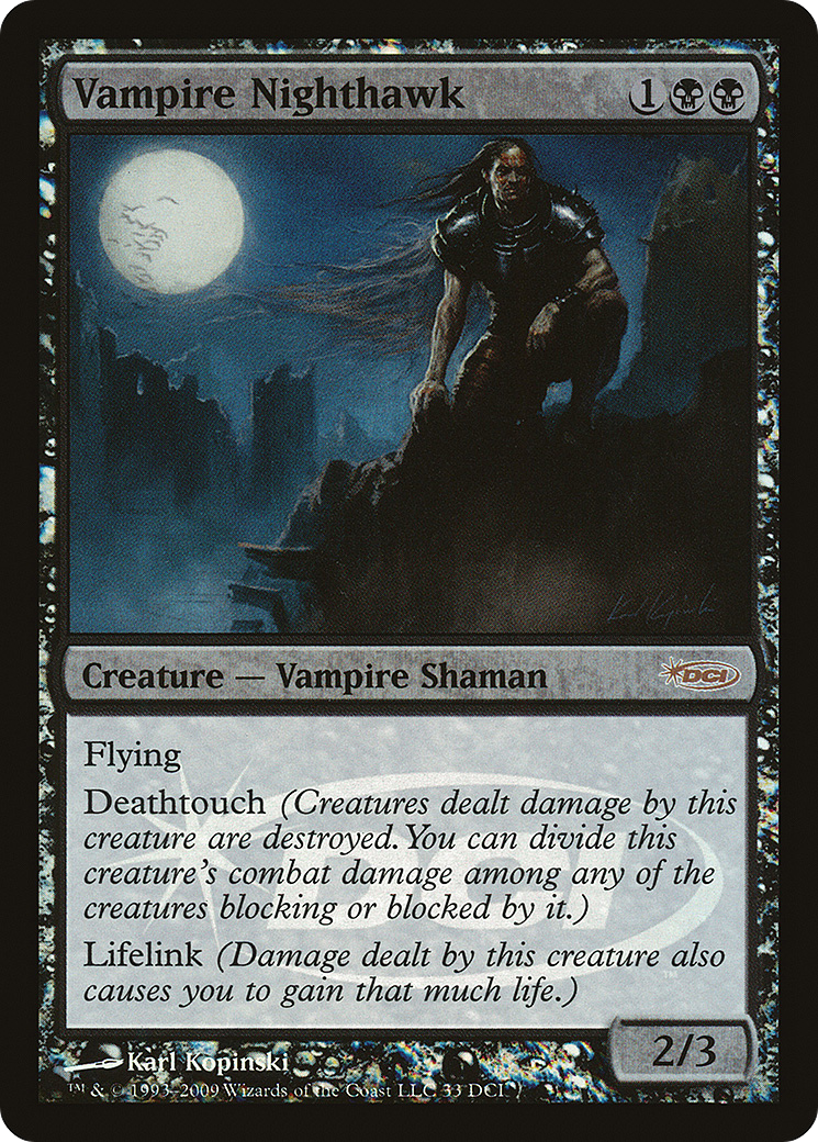 Image of Vampire Nighthawk (WPN-033) - DCI Promos Foil