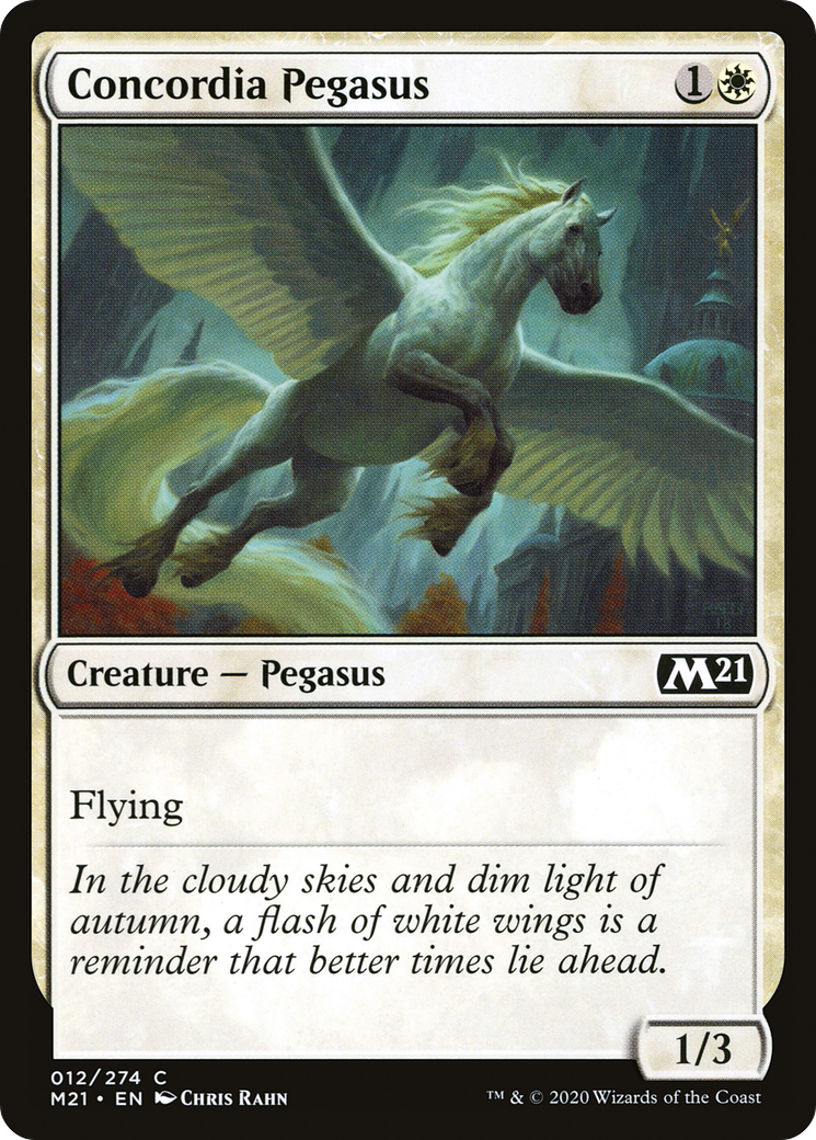 Image of Concordia Pegasus (M21-012) - Core Set 2021 Foil