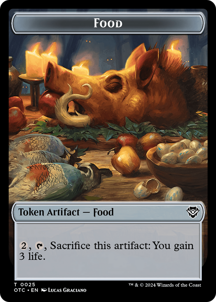 Image of Food (TOTC-025) - Outlaws of Thunder Junction Commander Tokens