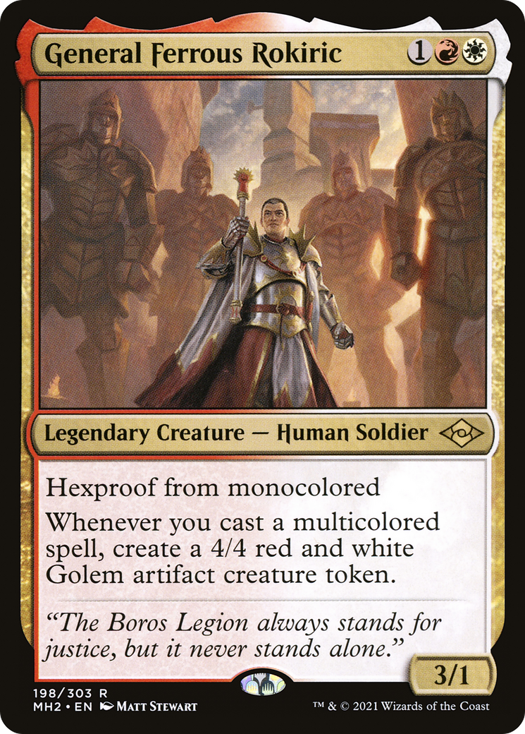 Image of General Ferrous Rokiric (MH2-198) - Modern Horizons 2