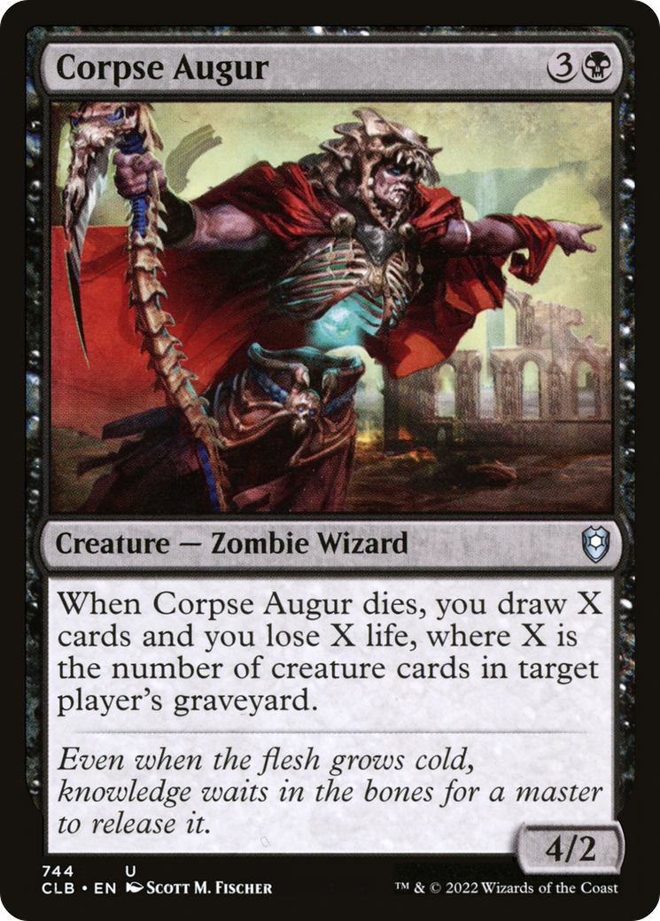 Image of Corpse Augur (CLB-744) - Commander Legends: Battle for Baldur's Gate