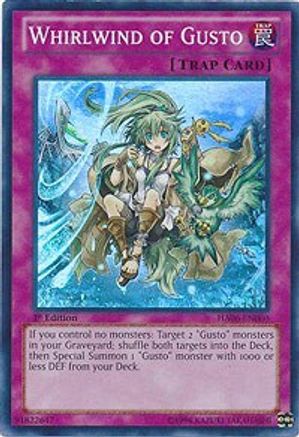 Image of Whirlwind of Gusto (HA06-EN060) - Hidden Arsenal 6: Omega Xyz 1st Edition